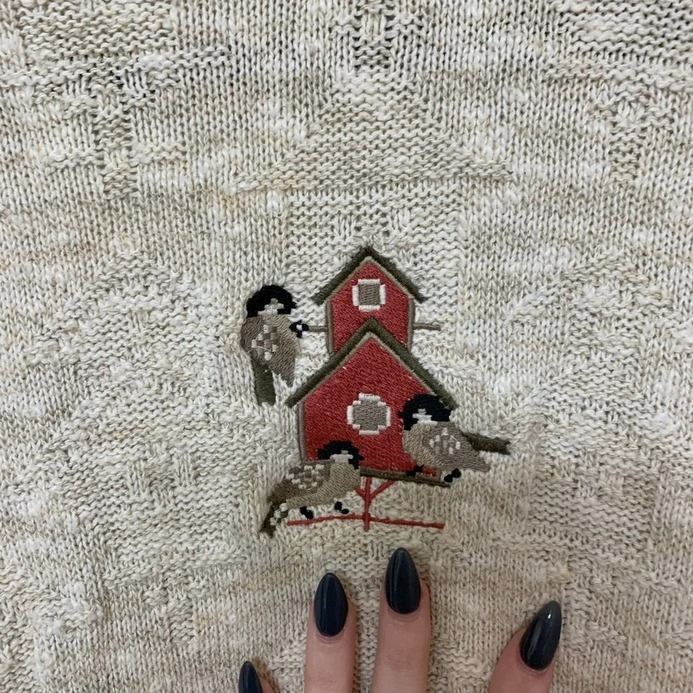 Vintage Jantzen Embroidered Blouse - Picture 4 of 6